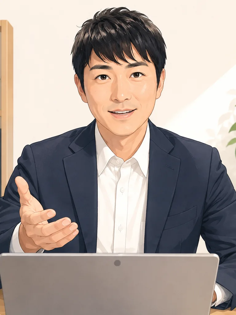 診断中に登場する面接官のイメージ